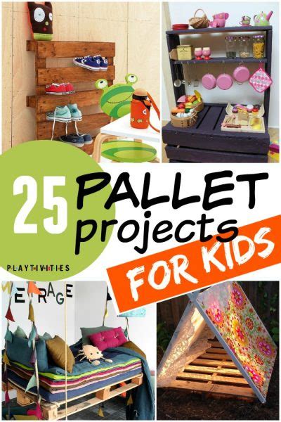 25 Fun Pallet Projects Your Kids Will Appreciate Playtivities