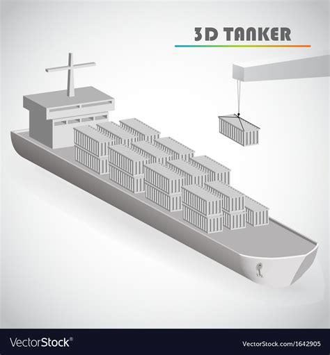 Tanker Royalty Free Vector Image Vectorstock