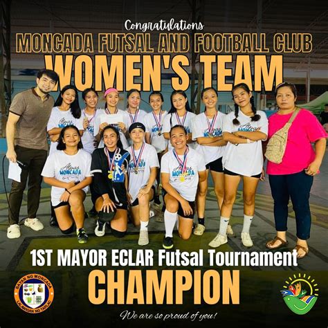 Congratulations Moncada Futsal Football Club