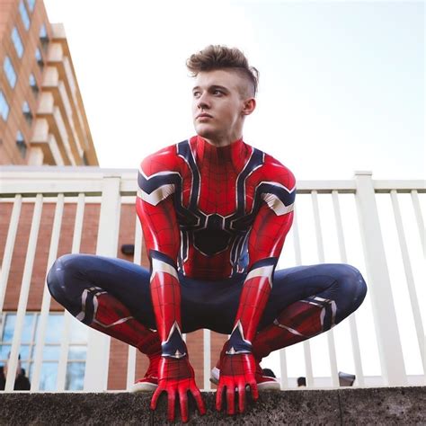 Pin On Spiderman Cosplay Unmasked