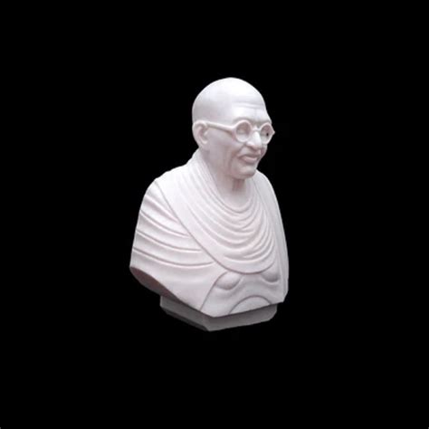 White Marble Mahatma Gandhi Statue For Exterior Decor At Rs In Alwar