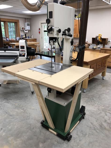 Bandsaw Table Expansion Wood Shop Projects Bandsaw Diy Bandsaw