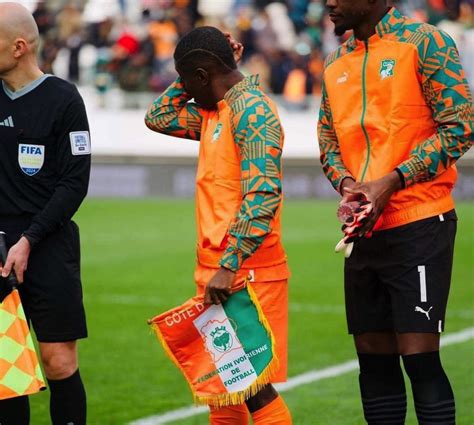 Football Match Amical international la Côte dIvoire tenue en échec