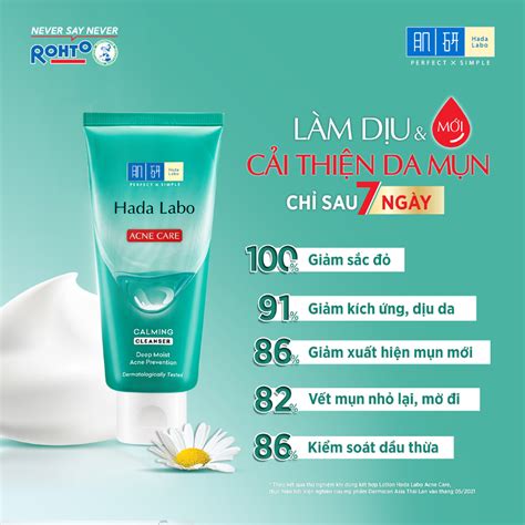 Kem Rửa Mặt Cho Da Mụn Nhạy Cảm Hada Labo 80g Quality For Life