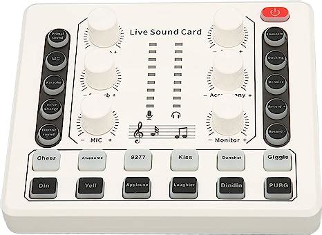 Amazon M Sound Card With Multiple Sound Effects Voice Changer