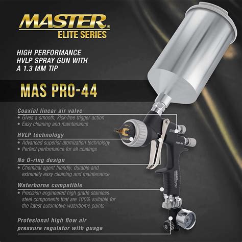 Master Pro Series Pistola De Pulverizaci N Hvlp De Alto