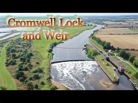 Cromwell Lock Weir From The Skies YouTube