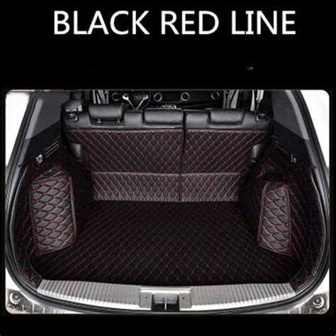 Custom Leather Car Trunk Mats For Mitsubishi Pajero Sport Outlander X