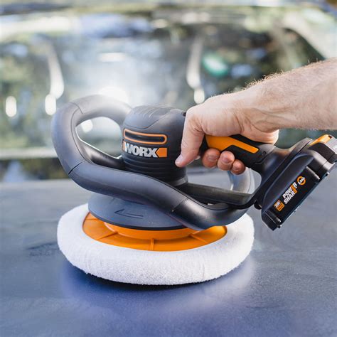 Worx 20v Powershare Cordless 10 Orbital Buffer Polisher Worx