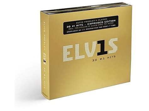 Elvis Presley Rca Record 30 1 Hits Expanded Edition Cd