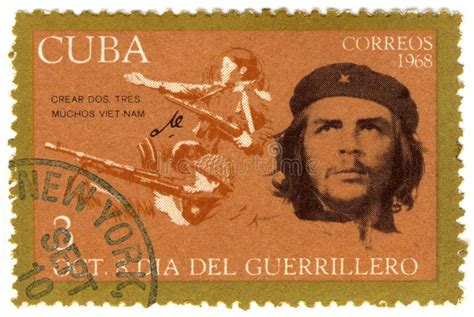 Cuba Stamp With Che Guevara Cuba Stamp With Ernesto Che Guevara