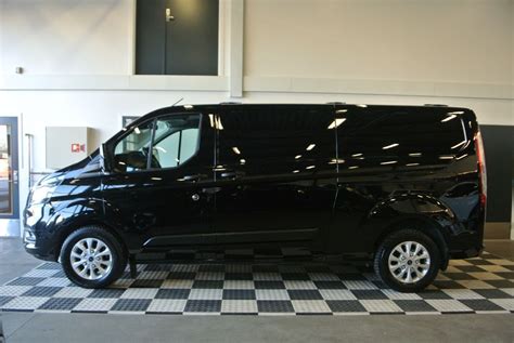 Bruktbil Til Salgs Ford Transit Custom 2020 Svart 130 Hk Kasse