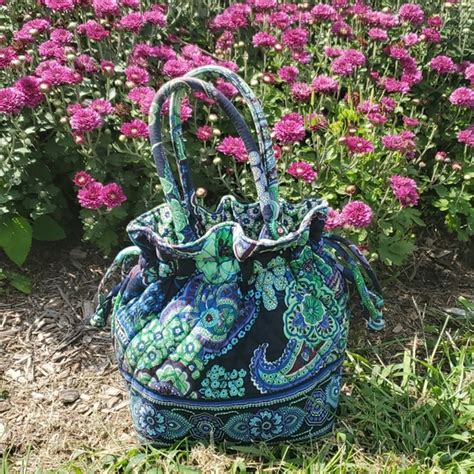 Vera Bradley Bags Vera Bradley Emma Blue Rhapsody Drawstring Bag