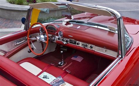 1955 Thunderbird Interior Ford Thunderbird Thunderbird Red T