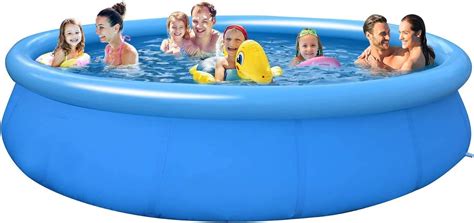 POHOVE Piscines Gonflables Piscine Familiale Pour Jardin Piscine