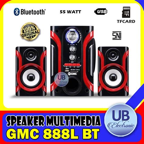 Jual Speaker Aktif Bluetooth Gmc L Bt Multimedia Random Shopee