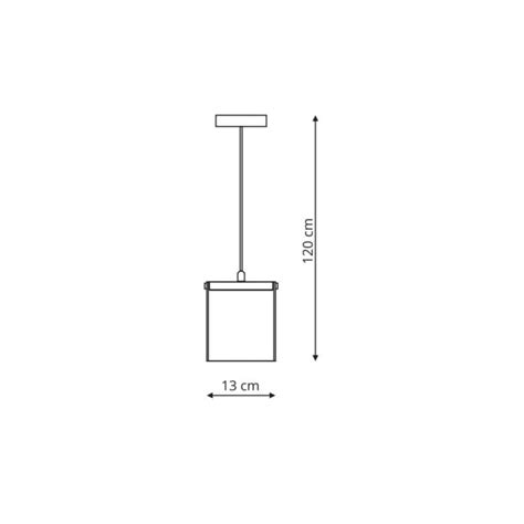 Lampa Wisz Ca Cantos Xled Transparentna Light Prestige