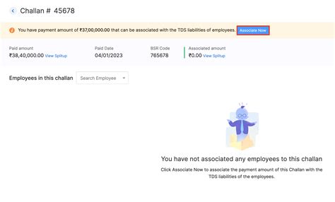 Record And Manage Challans For Tds Liabilities In Zoho Payroll Zoho