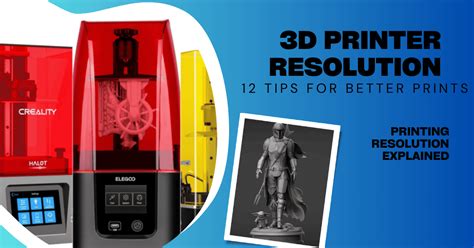 What is 3D Printer Resolution? + 12 Tips to Improve 3D Print Quality in ...