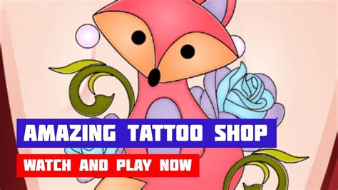 Amazing Tattoo Shop · Game · Gameplay Youtube