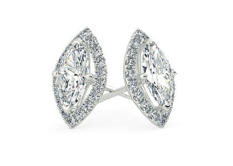 Marquise Diamond Studs Atelier Yuwa Ciao Jp