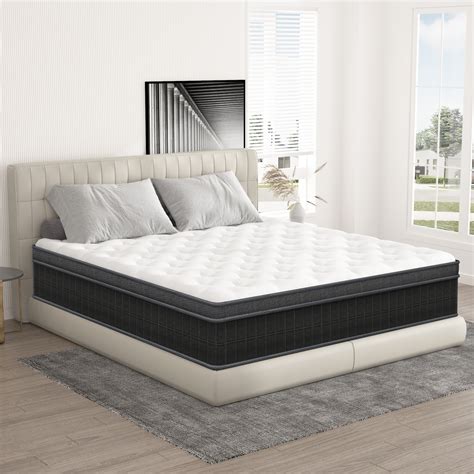 Alwyn Home Trina Medium Memory Foam Pocket Spring Hybrid Mattress