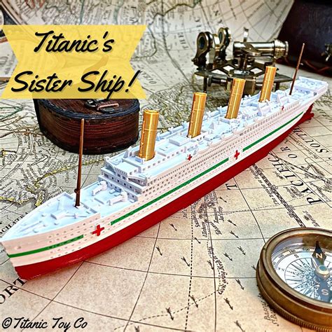 12 HMHS Britannic Model Britannic Toy Titanic Toy Titanic - Etsy Norway