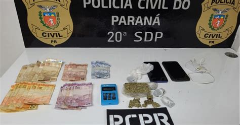 Pol Cia Civil Prende Traficante Em Flagrante No Jardim Europa