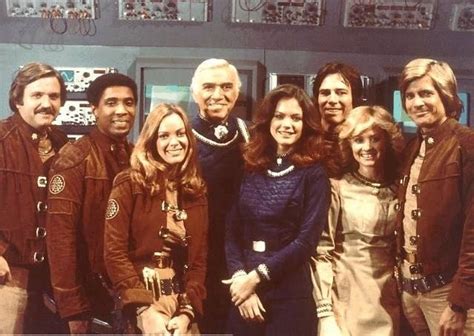 The Cast Of Battlestar Galactica 1978 Left To Right Tony Swartz