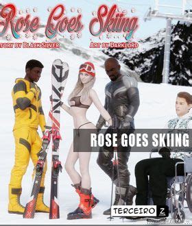 Rose Goes Skiing Hentai Quadrinhos Porno Terceiro Z