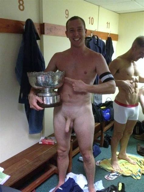 Nude Football Players In Locker Room