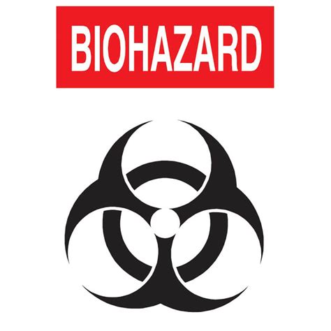 Biohazard Signs Printable