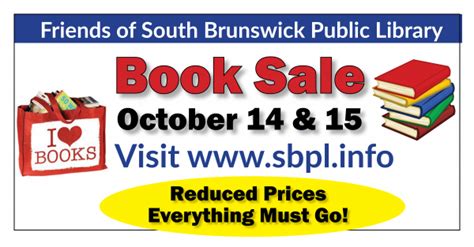 Friends Book Sale South Brunswick Public Library