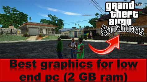 Gta San Andreas Graphics Mod For Low End Pc Working Youtube