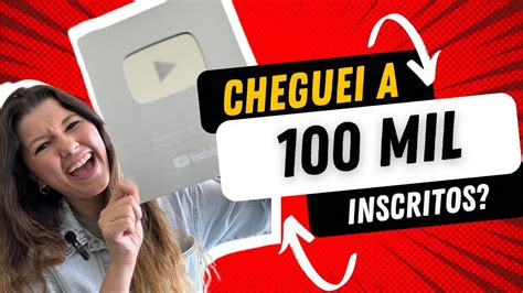 Mostrando Minha Placa De 100 Mil Inscritos Youtube