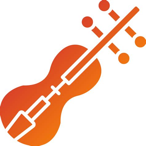 Violin Icon Style 21763202 Vector Art At Vecteezy