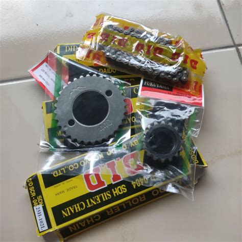 Jual Gigi Sentrik Set Rante Kamprat Rantai Keteng Did Set Gigi Timing