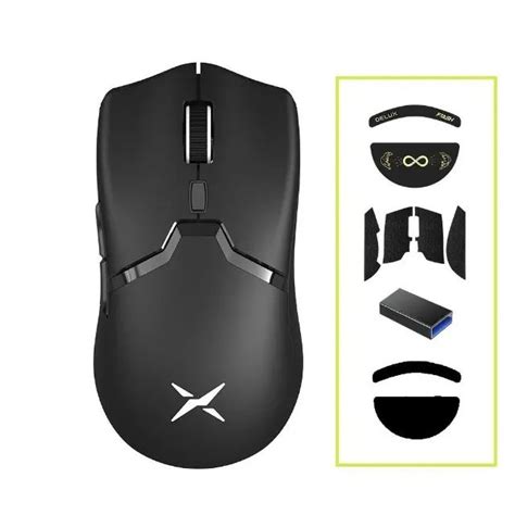 Mouse Delux M Pro Paw Dpi G Sem Fio Perif Ricos E