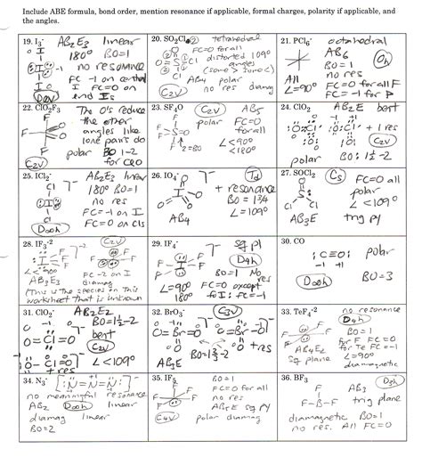 30++ Lewis Structure Practice Worksheet – Worksheets Decoomo