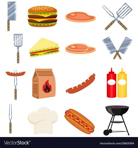 Bbq Food Cartoon