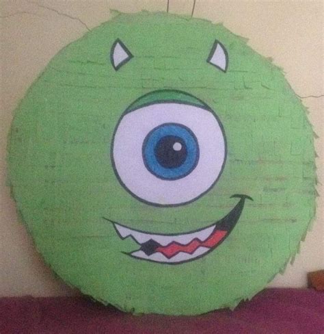 Pi Ata De Mike Wazowski De Monster Inc Pi Ata Monstruo Pi Atas Pi Ata