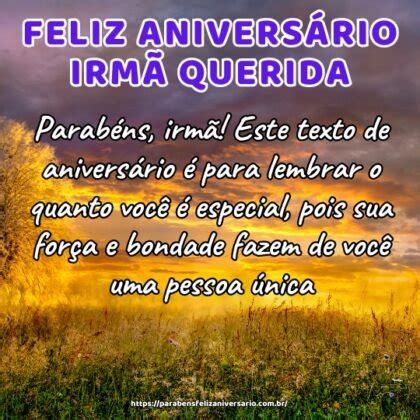 Texto De Parabéns Para Irmã - Texto de aniversário para irmã emocionante