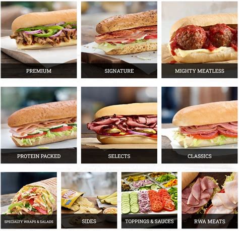 Mr. Sub Menu and Sub of the Day Deal in Canada