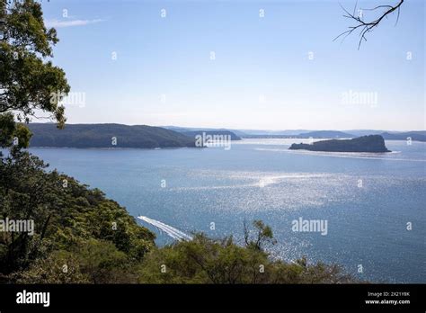 From West Head In Ku Ring Gai Chase National Park View Of Lion Island