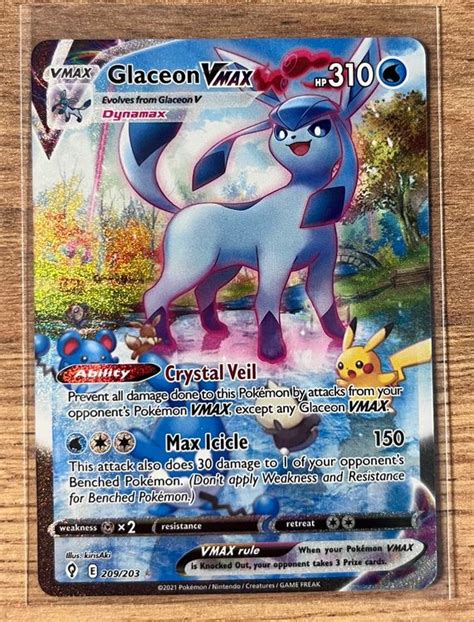 Glaceon Vmax Alt Art Pokemon Evolving Skies Kaufen Auf Ricardo