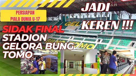 SEPERTI STADION DI EROPA SIDAK TERAKHIR STADION GELORA BUNG TOMO