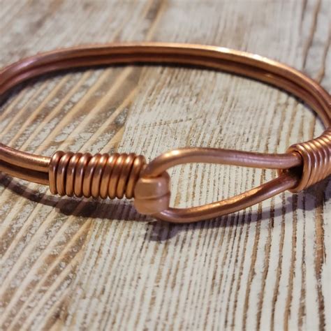 Copper Wire Bracelet Etsy