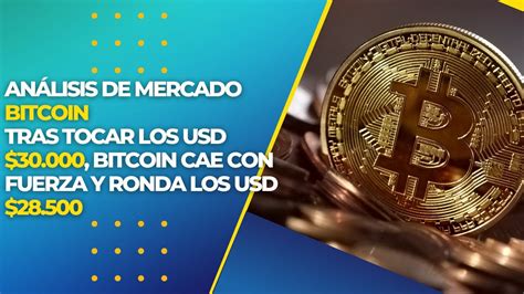 Tras Tocar Los Usd Bitcoin Cae Con Fuerza Y Ronda Los Usd