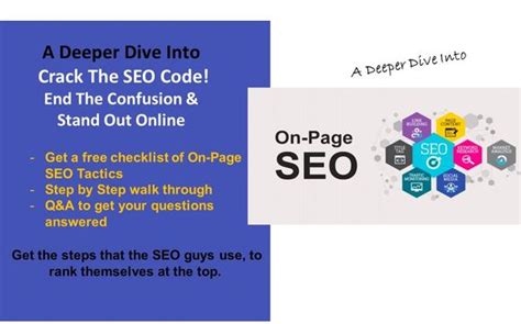 A Deeper Dive Into Crack The SEO Code End The Confusion Stand Out