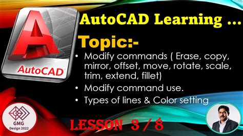 How To Use Modify Commands In Autocad How To Modify Drawings How To Edit A File In Autocad